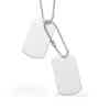 Shop mens sterling silver tags and chains