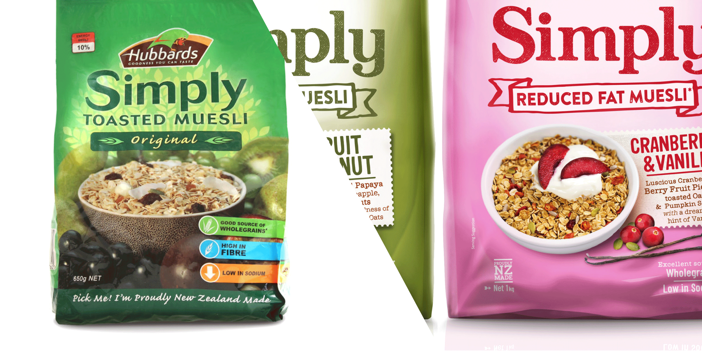 Before & After: Hubbards Simply Muesli