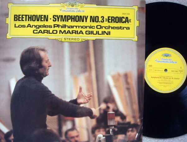 DG / GIULINI-LPO, - Beethoven Symphony No.3 Eroica, MINT!
