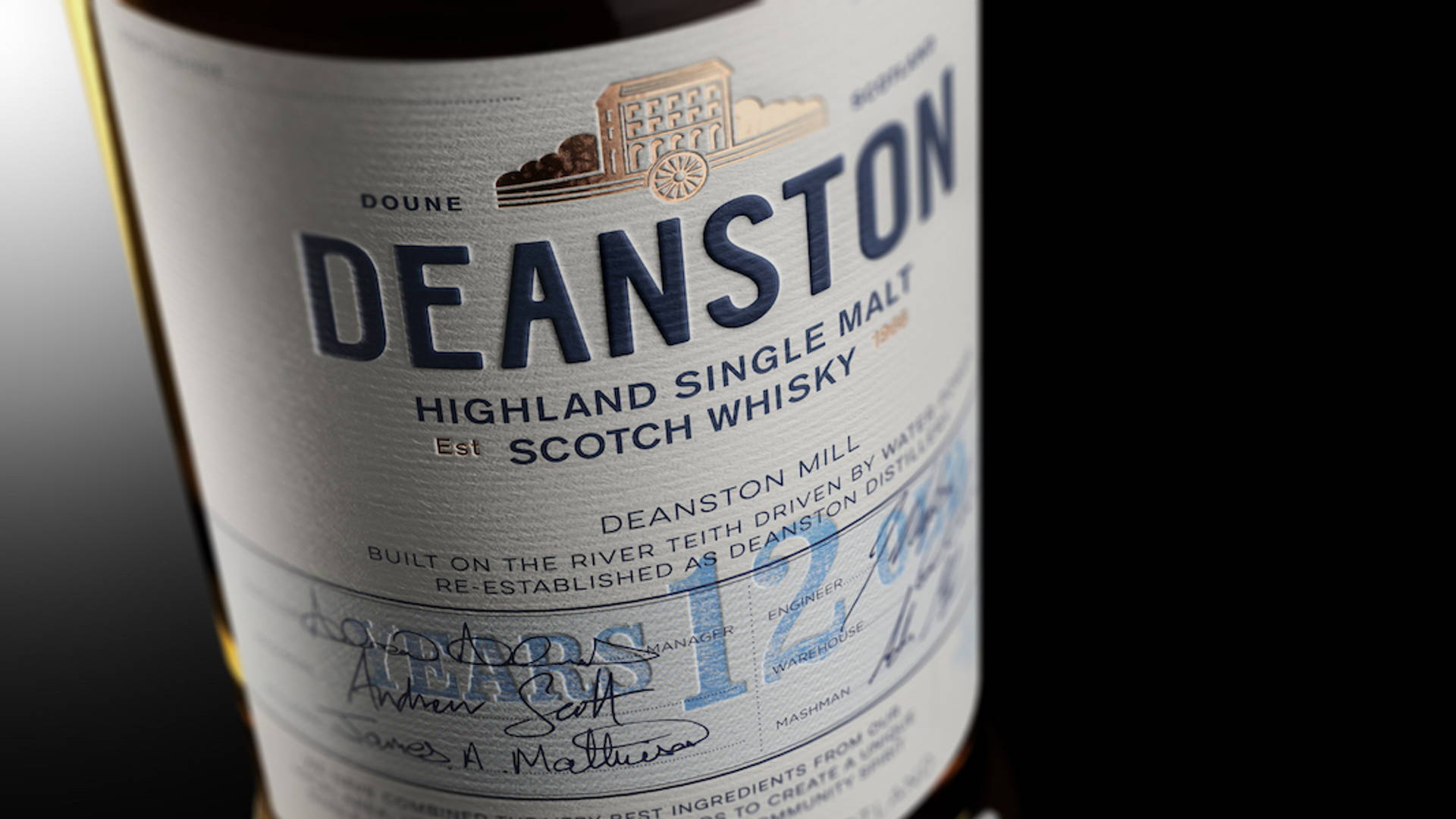 Featured image for Deanston Highland Single Malt Scotch Whisky