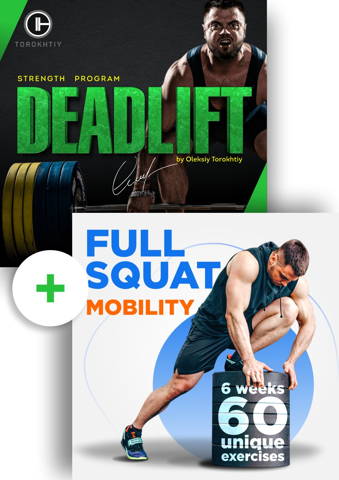 Deadlift Strength+Full Squat Mobility