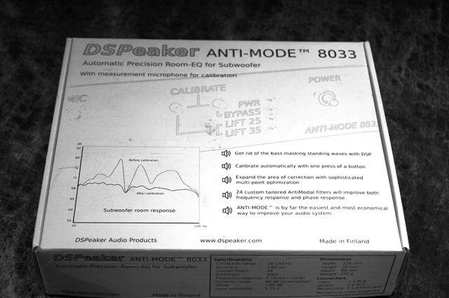 DSpeaker ANTI-MODE 8033  SUBWOOFER ROOM EQ