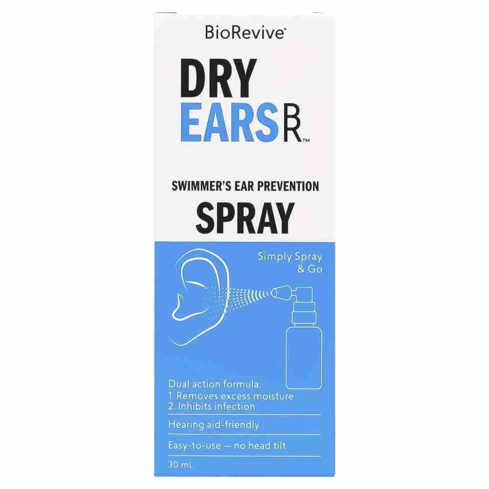 BioRevive DryEars  Swimmer Ear Prevention Spray 30mL ARTG ID 322462