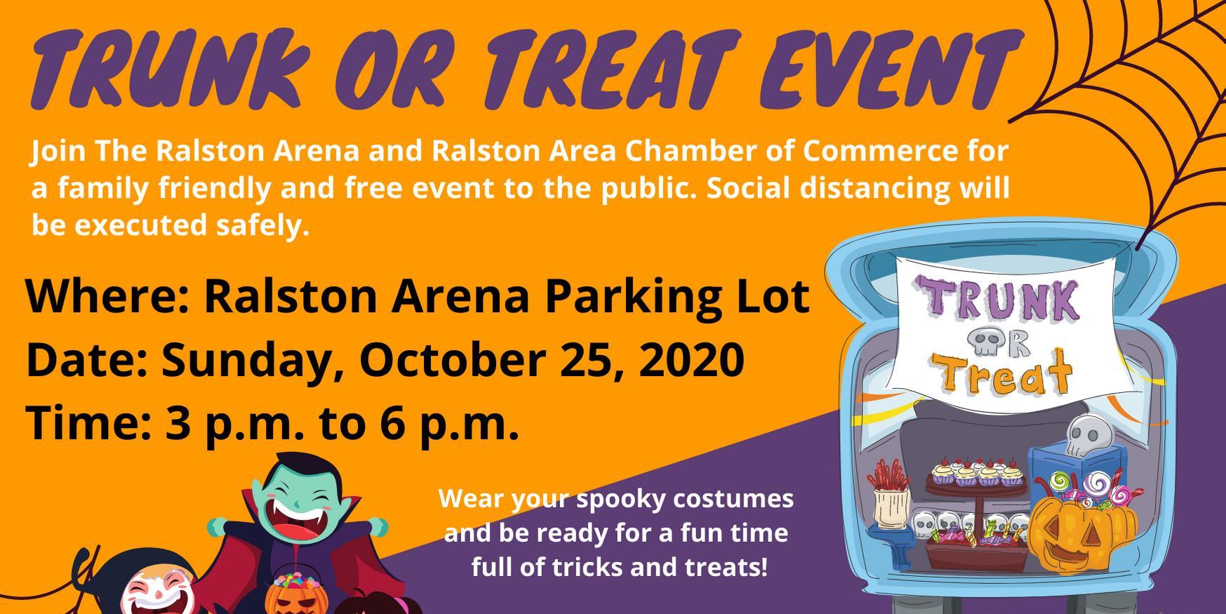 Trunk or Treat - Ralston Arena promotional image