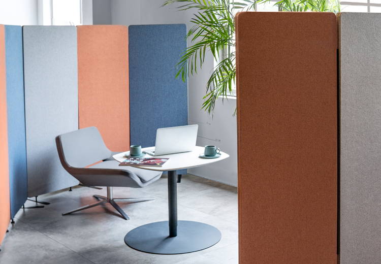 office partition using wall panels