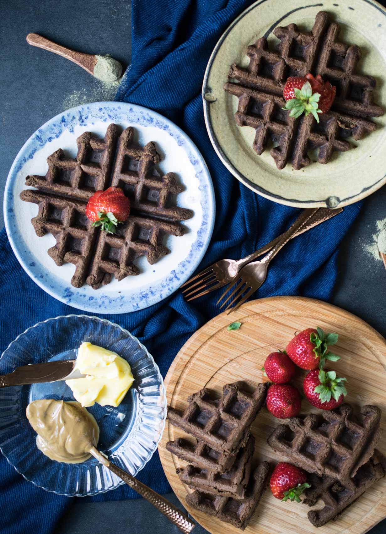 Superfood Pumpkin Waffles