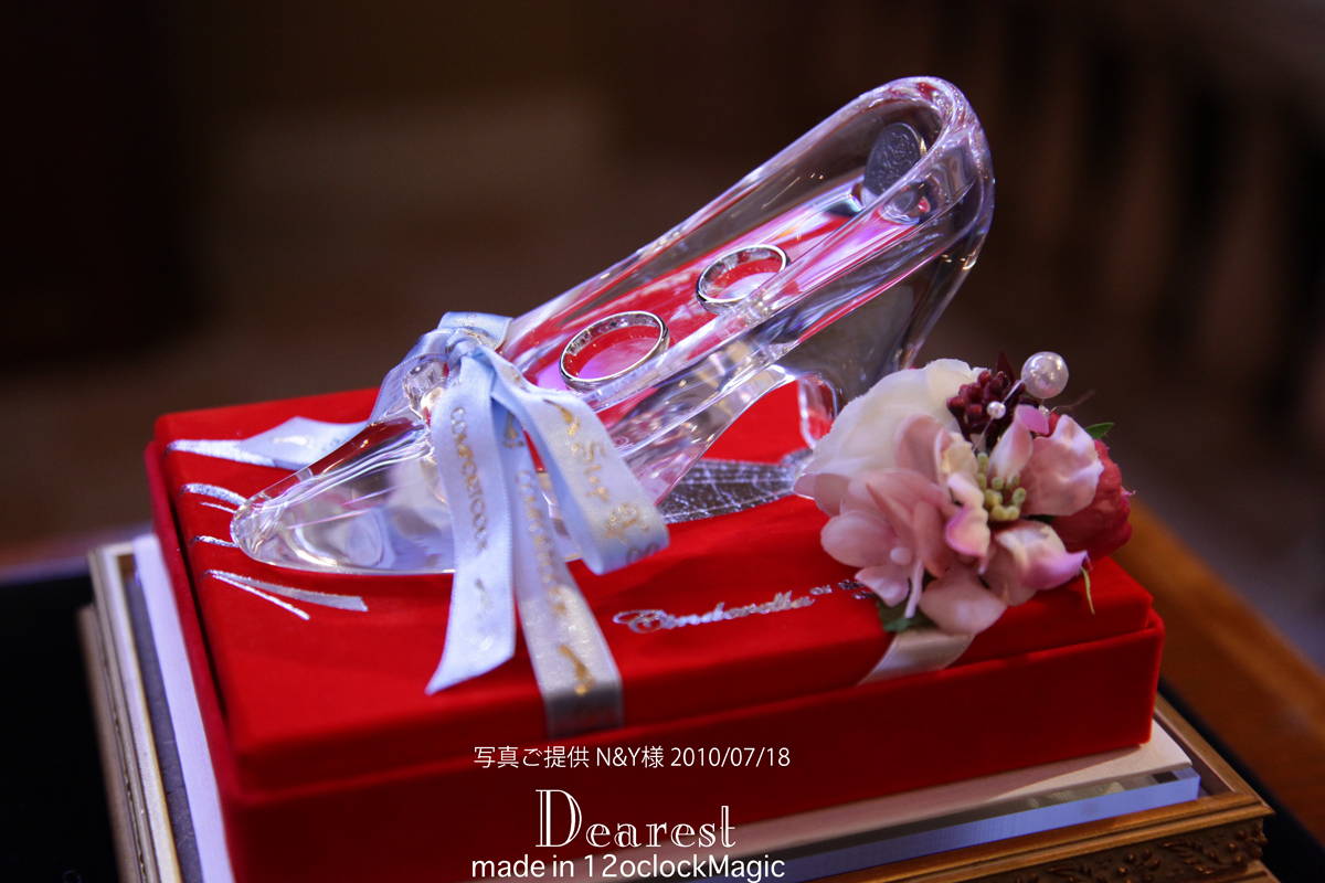 玻璃鞋环枕用水纽约照片胸花装饰