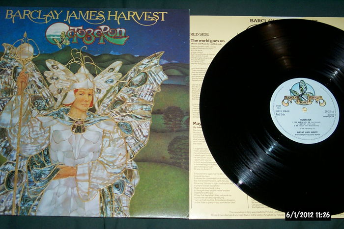 Barclay James - Harvest Polydor UK octoberon lp nm
