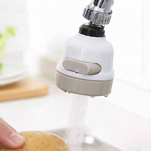 Water-saving tap with 360° rotation