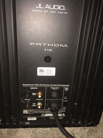 JL Audio Fathom 112