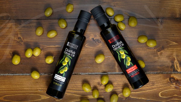 DORFAK. Olive Oil Packaging Design by ZarifGraphic