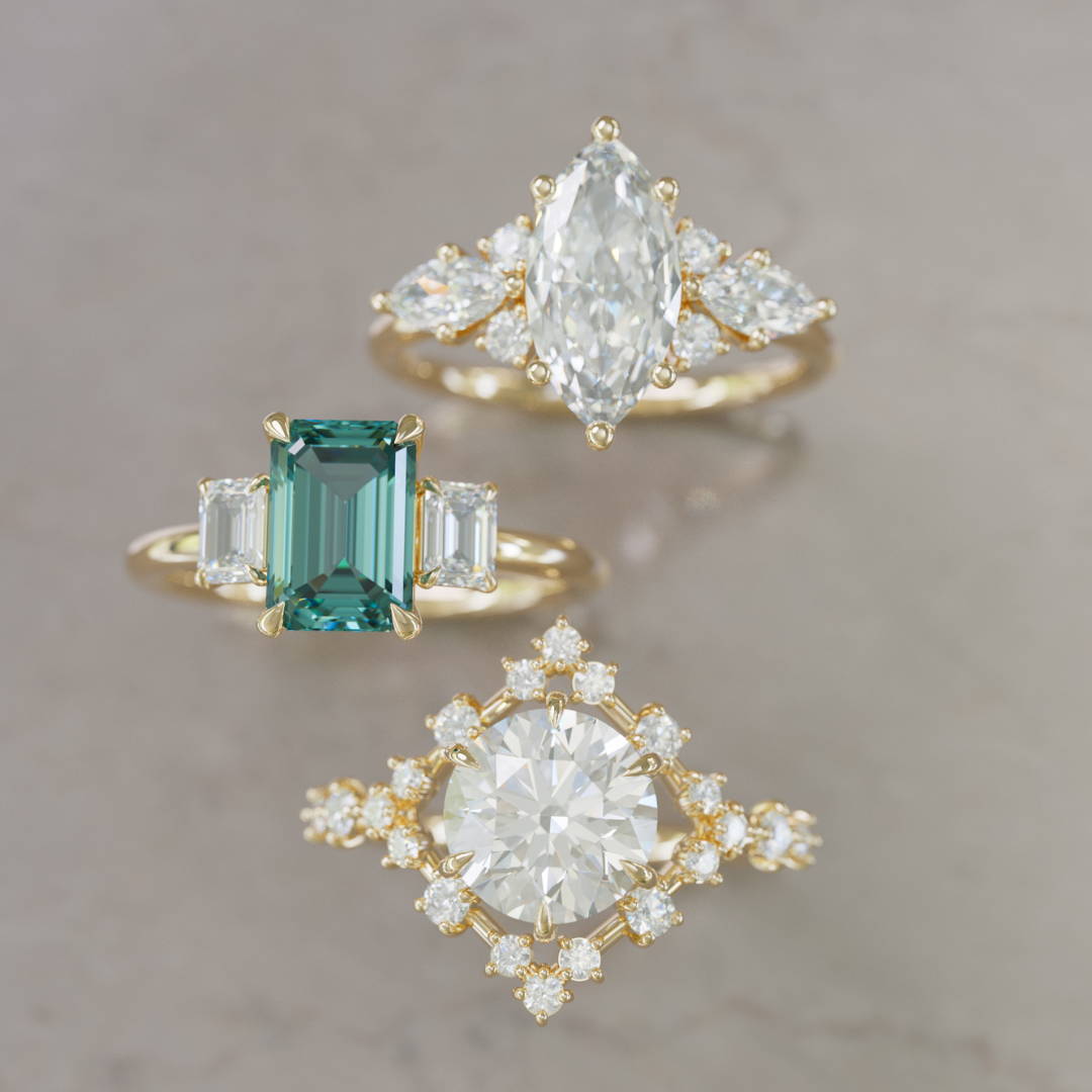unique engagement rings