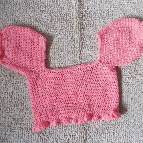 EENVOUDIGE PUFFSLEEVETOP