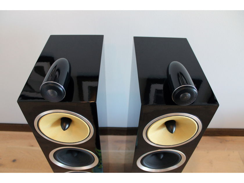 B&W (Bowers & Wilkins) CM10 S2 Loudspeaker Pair, Store Demo, Gloss Black