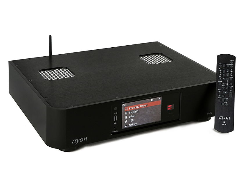 Ayon Audio S-10 Network Player DAC Preamp AWARD WINNING - REMARKABLE!