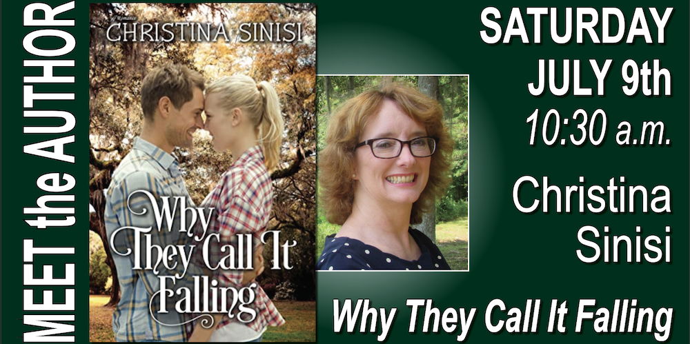 Book Launch Party: Why They Call It Falling with Christina Sinisi promotional image