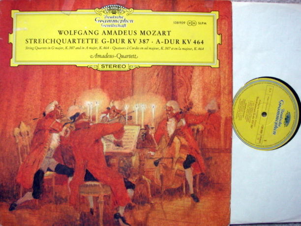 DGG / Mozart String Qunitets KV.387 & 464, - AMADEUS QU...