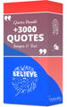 Quotes Bundle 2021 +3000 of the Best Quotes with Images, Choose between more than 50 Categories. Bring your Quotes to life with Graphic Images, Tell a Story and Provide Context to Quotes. All the Photography is Stock Free and can be used on your Websites, Blogs and Articles