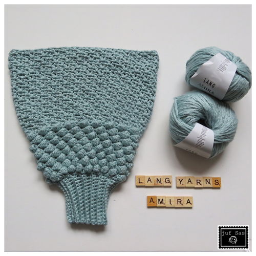 Knitting pattern for sweater Amira by teacher Sas