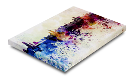 Three quarter inch canvas wrap