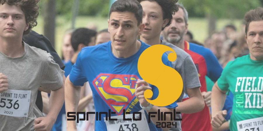 Sprint to Flint 5K & 1M Run/Walk & Tots Run! promotional image