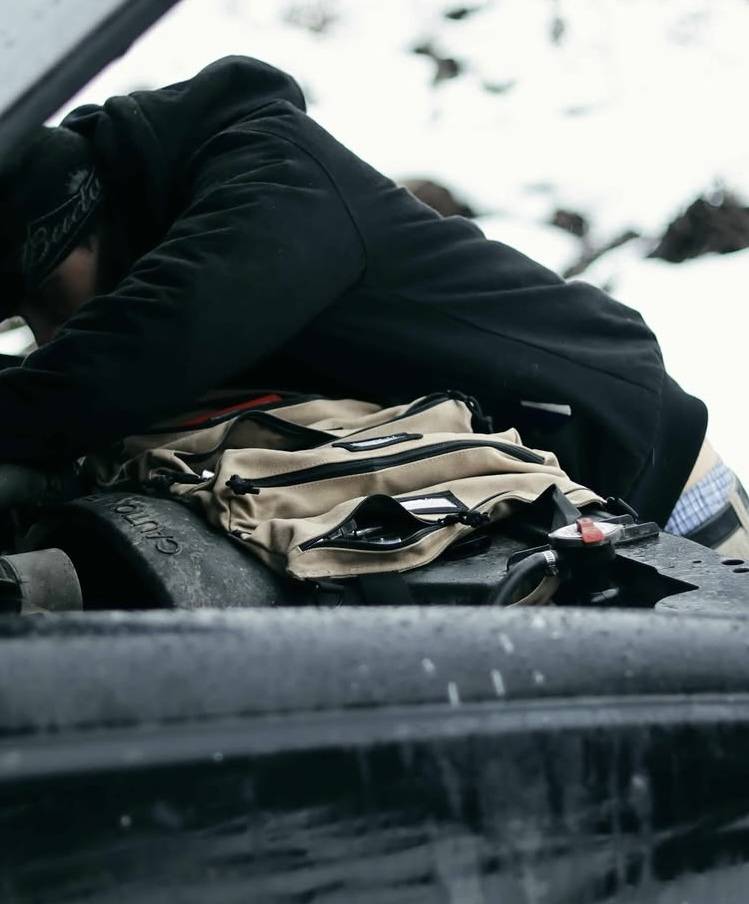 Tool Roll In vehicle