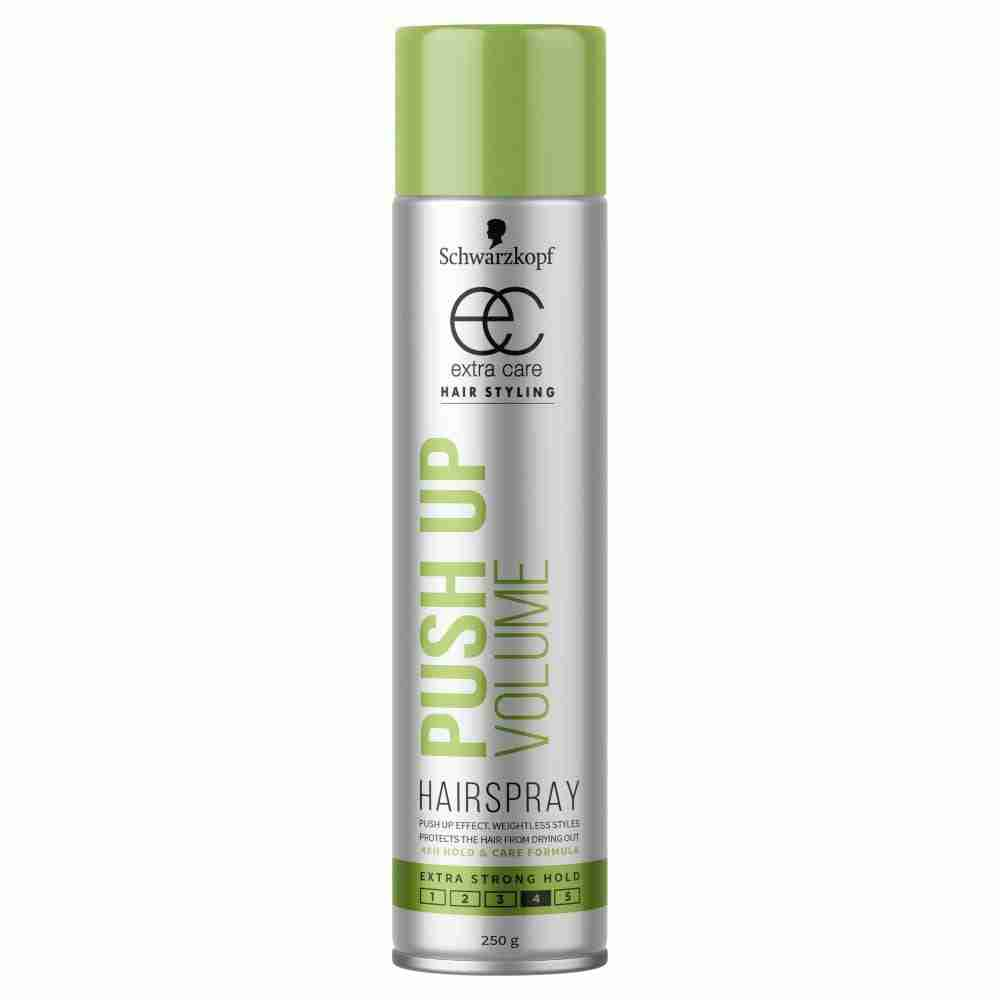 Schwarzkopf Extra Care Push Up Volume Hairspray 250G - Image 2