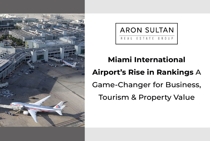 featured image for story, How Miami International Airport&rsquo;s No. 9 Ranking Impacts the Economy and Real Estate Market