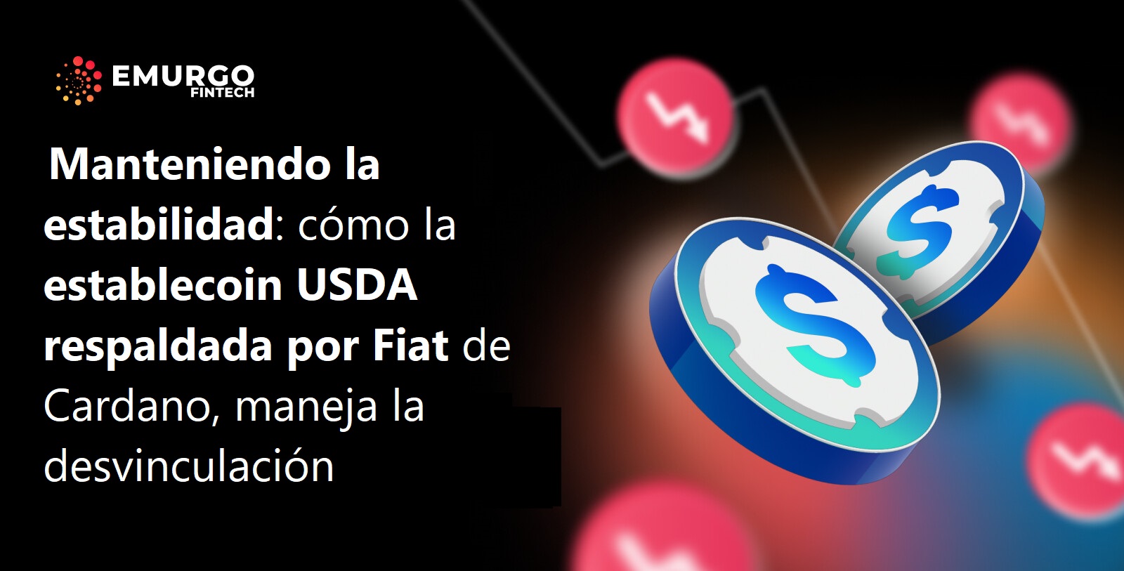 Una imagen sobre la moneda estable USDA de Cardano, en espanol