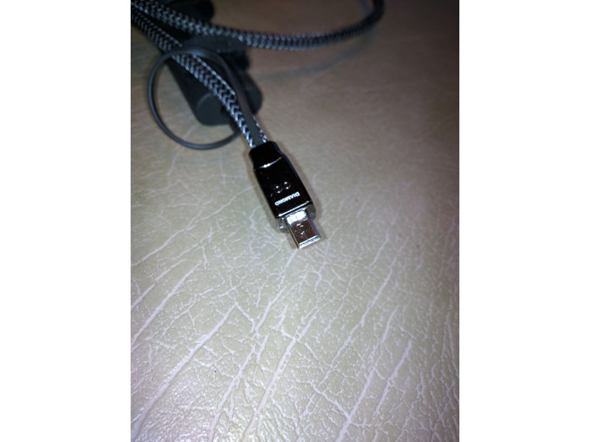 AudioQuest Diamond  USB A to Mini 0.75M, includes USB-B adapter also.