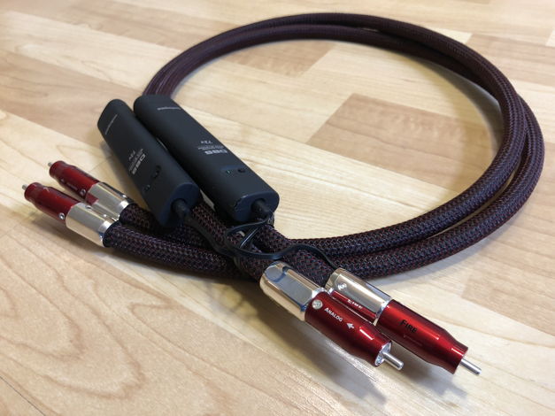AudioQuest Fire RCA 1M Interconnects (newly terminated ...