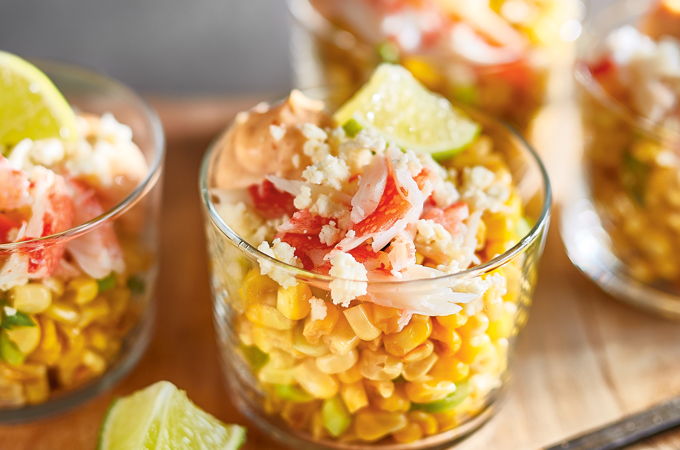 Corn and Crab Salad