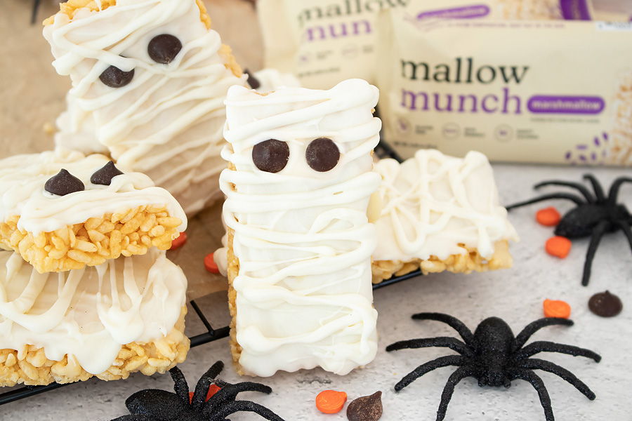 halloween krispie treats