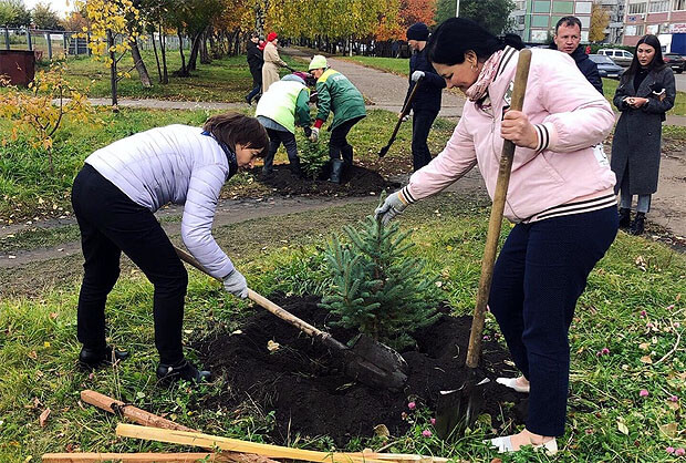 У коллектива радио «Кунел» появилась своя аллея