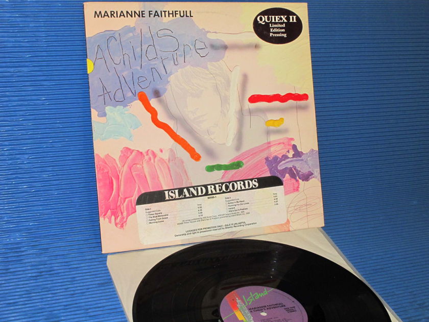 MARIANNE FAITHFULL  -  "A Childs Adventure" - Island Records 1983 Promo w/DJ Strip Limited Edition