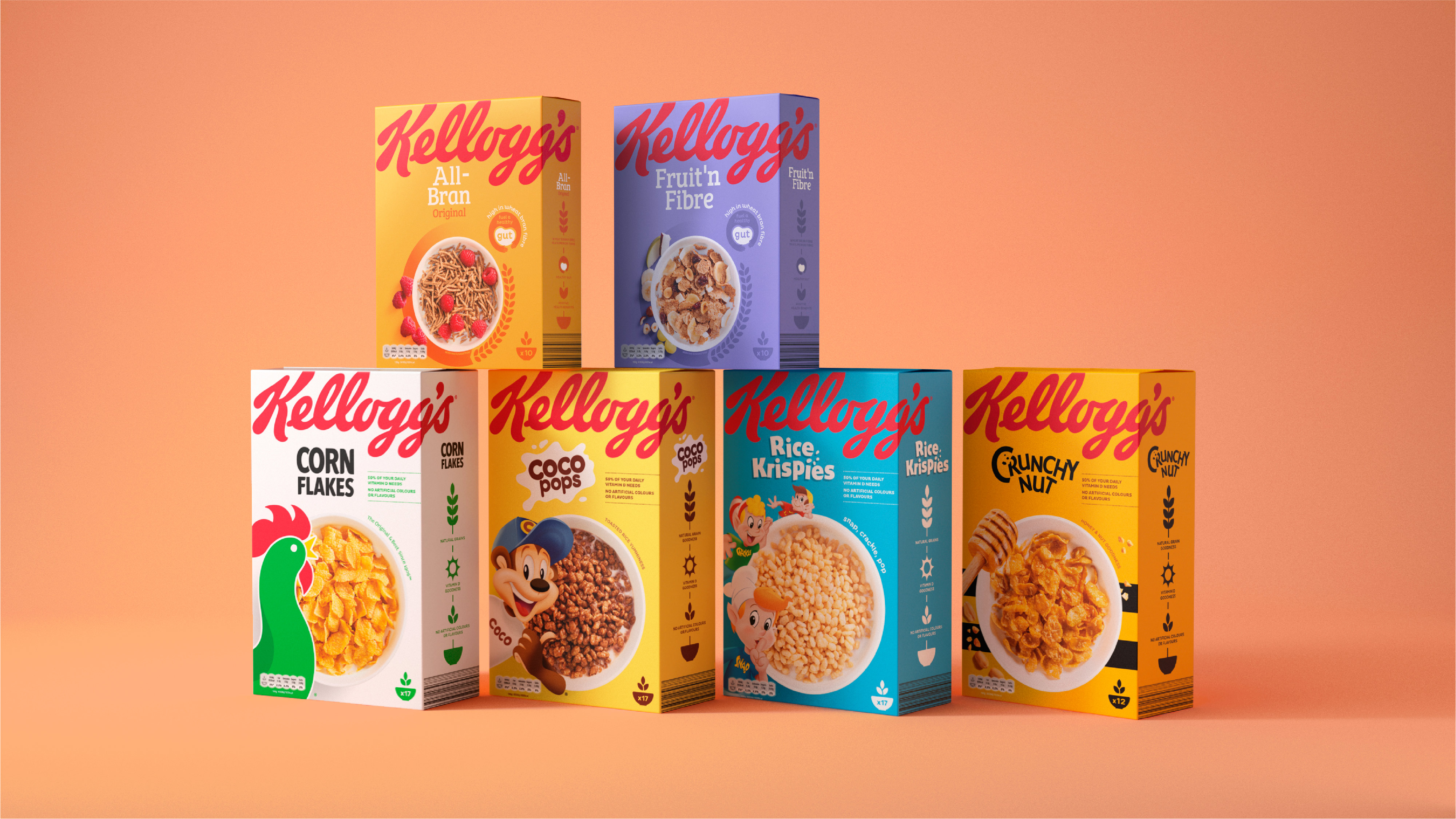 Our Beloved Breakfast Cereal Staple Kellogg s Get s A New Look 