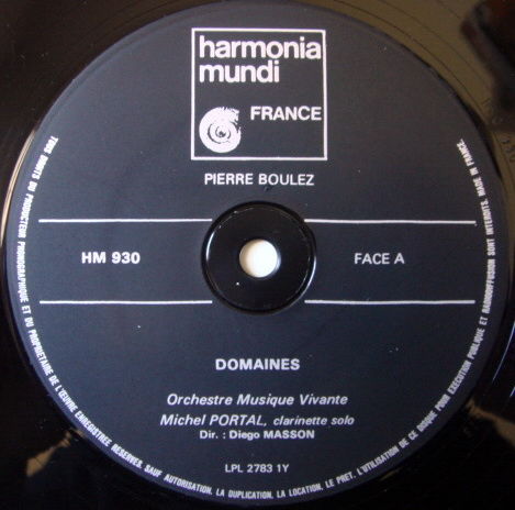★Audiophile★ Harmonia Mundi / MASSION, - Boulez Domaine...