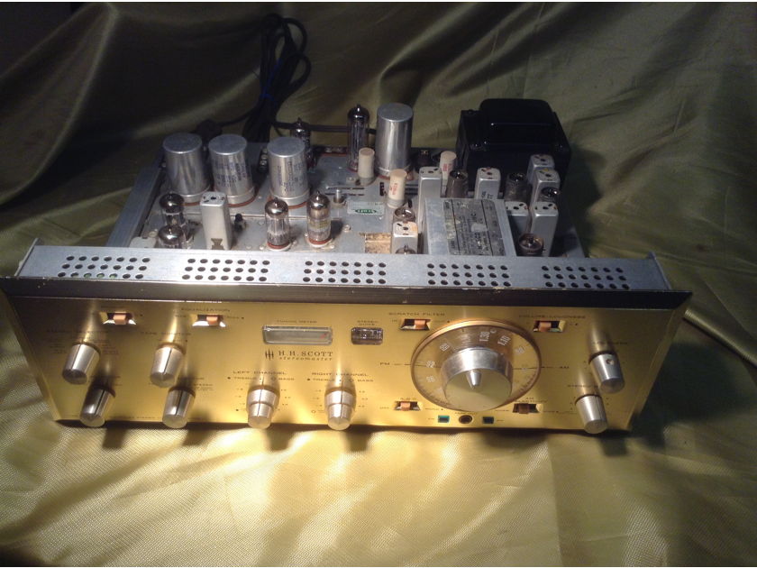 HH Scott Stereomaster Type 355 tube AM-FM Multiplex Stereo Control Center