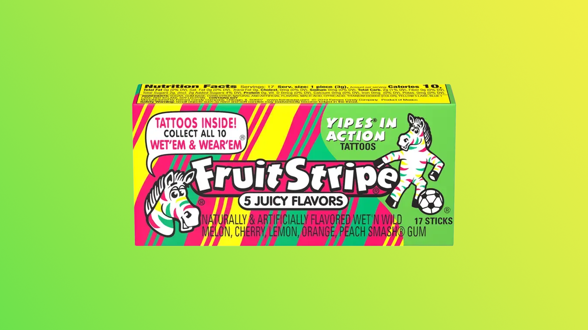 Brand Obituary: Fruit Stripe’s Bubble Bursts and Is Discontinued