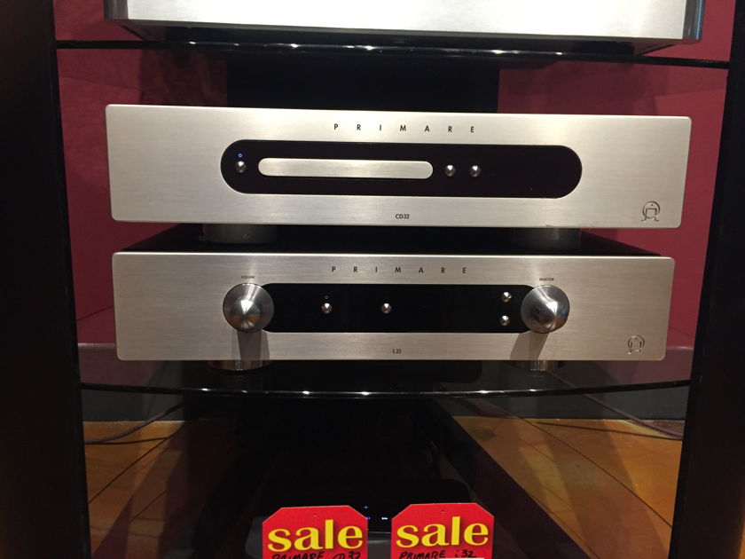 Primare Systems i32 Integrated amp, CD32 CD Player Can Be Sold Separately (i32- $2799.00) (CD32-$1199.00)