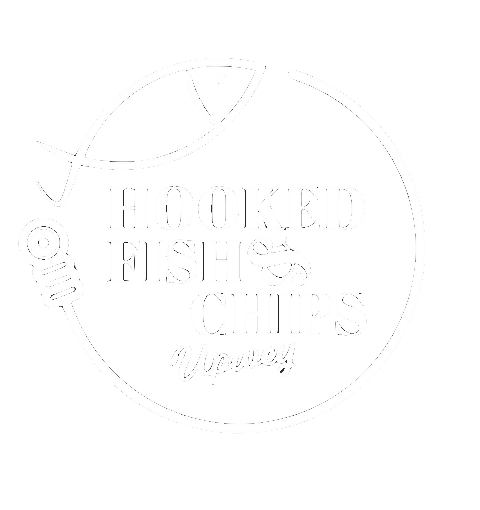 Logo - Hooked Fish and Chips Upwey