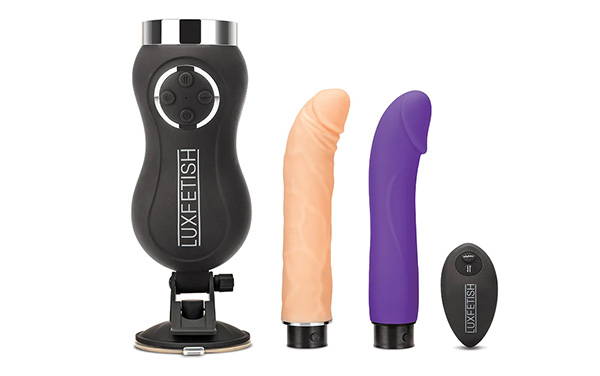Thrusting Remote-Controlled Compact Sex Machine 
