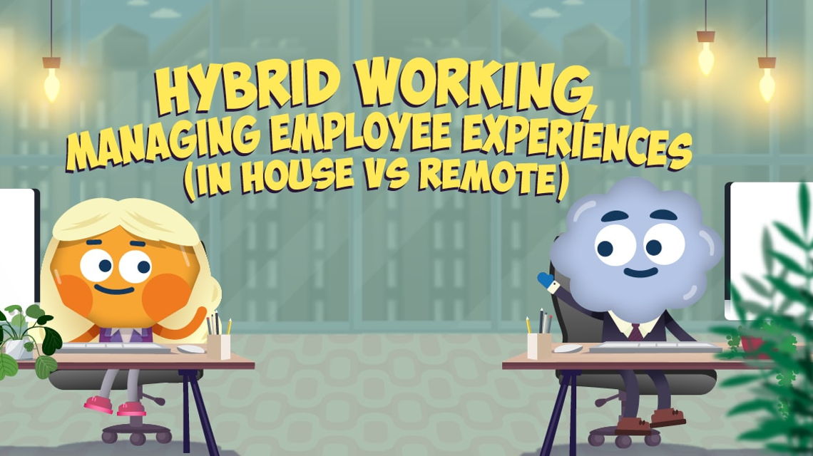 Hybrid Working: Managing Employee Experiences In-House vs Remote course cover