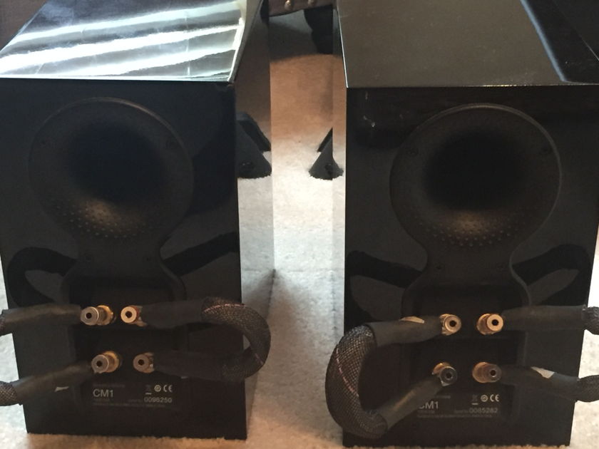 BW  Cm 1 Speaker and B&w 3x Speaker stands