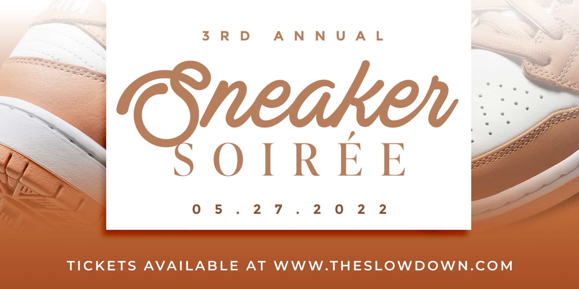 The 3rd Annual Sneaker Soiree promotional image