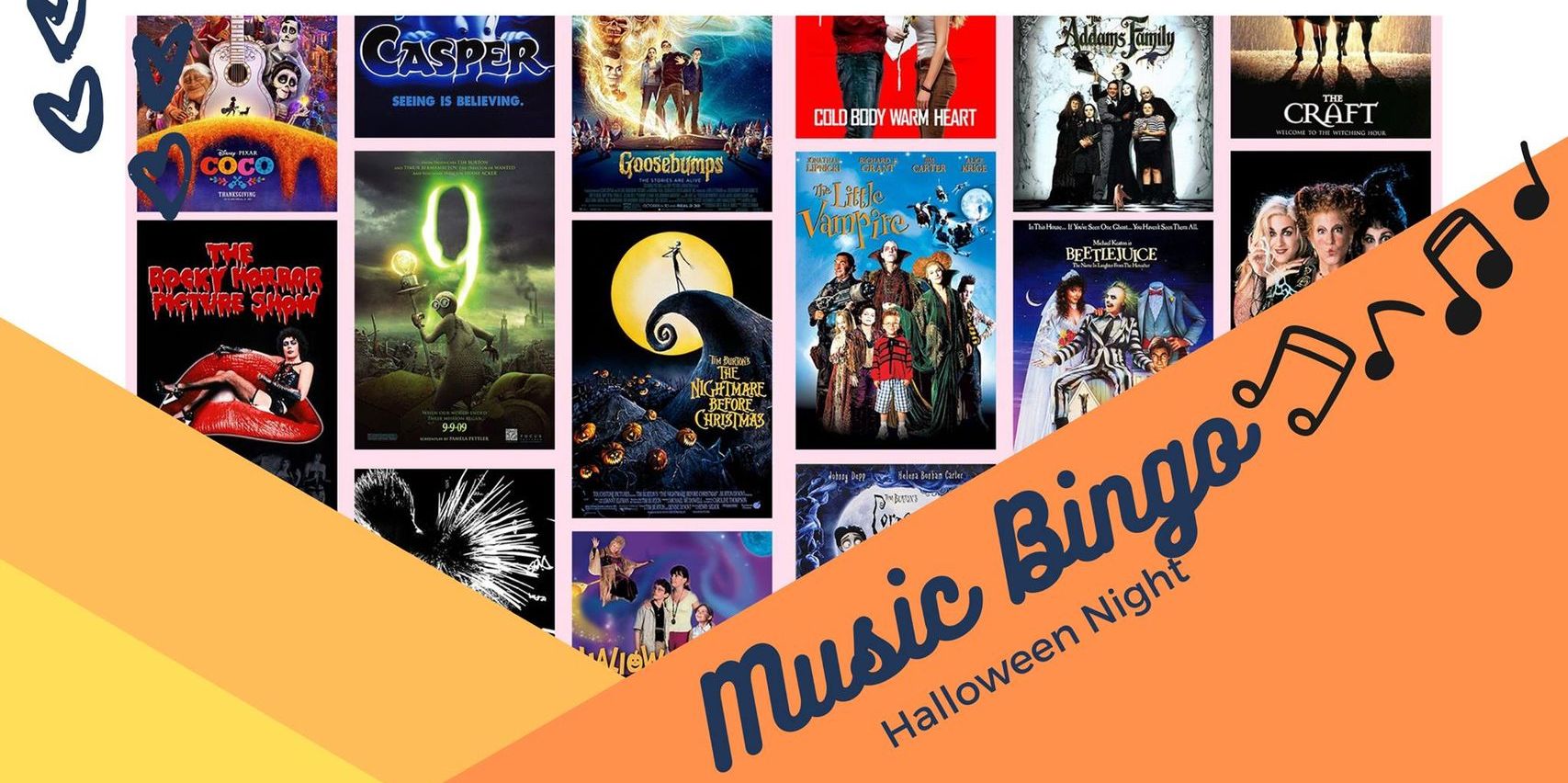 Music Bingo: Halloween Night promotional image