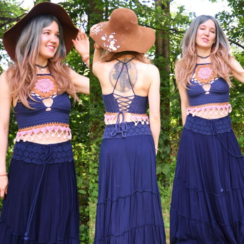Kismet Halter Top - Morale Fiber