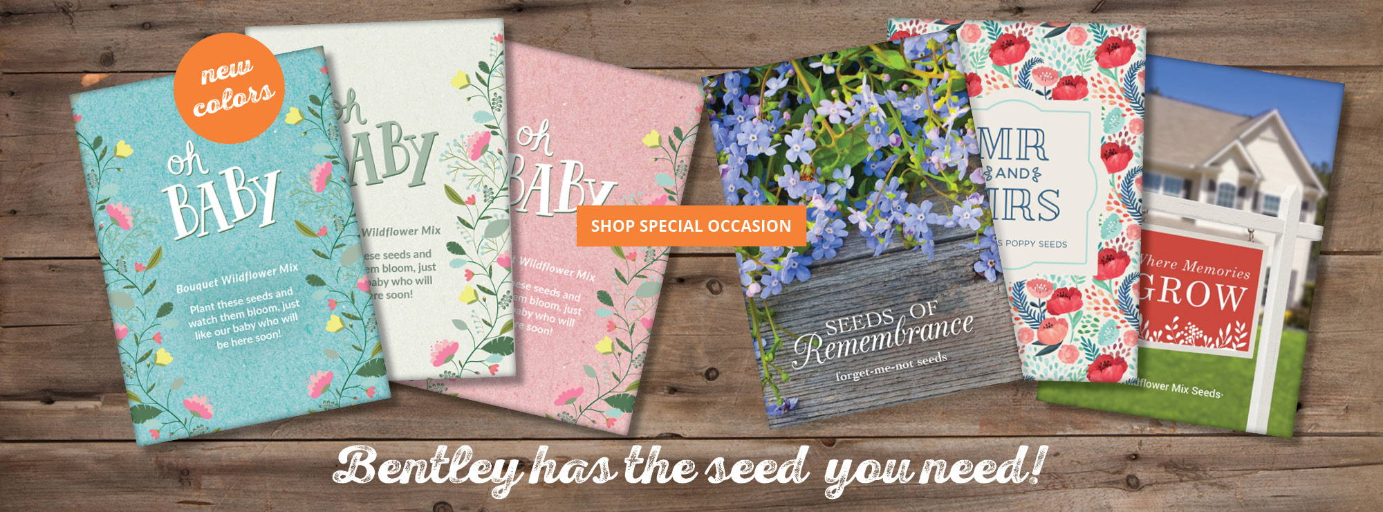 Bentley Seeds Home Garden Vegetable Flower Seeds