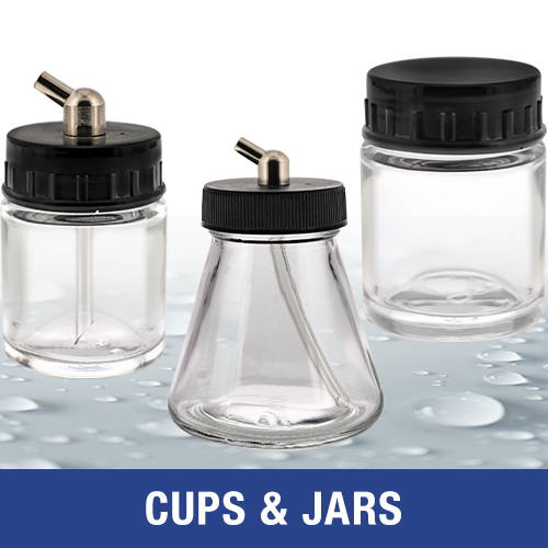Master Airbrush Cups & Jars Category