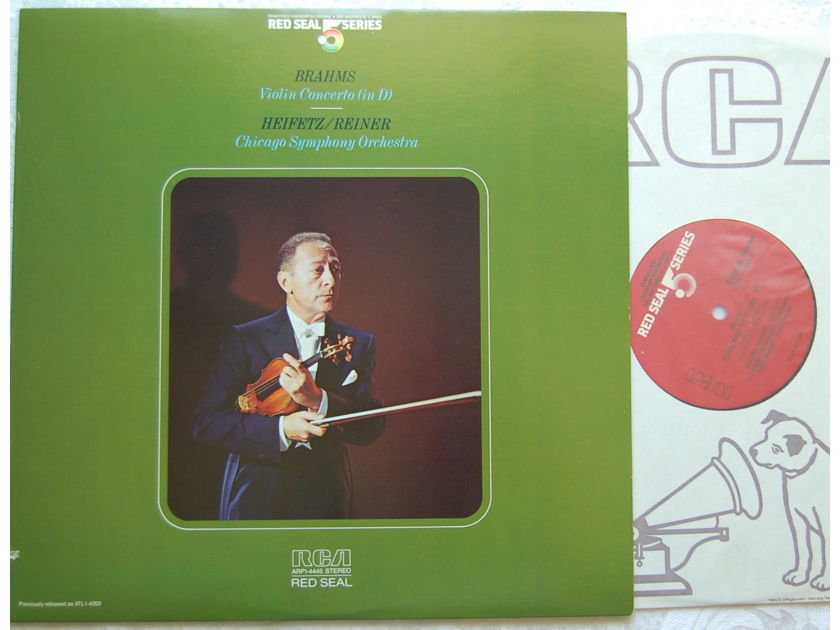 BRAHMS / Reiner / Heifetz - Violin Concerto in D RCA .5 Audiophile Series